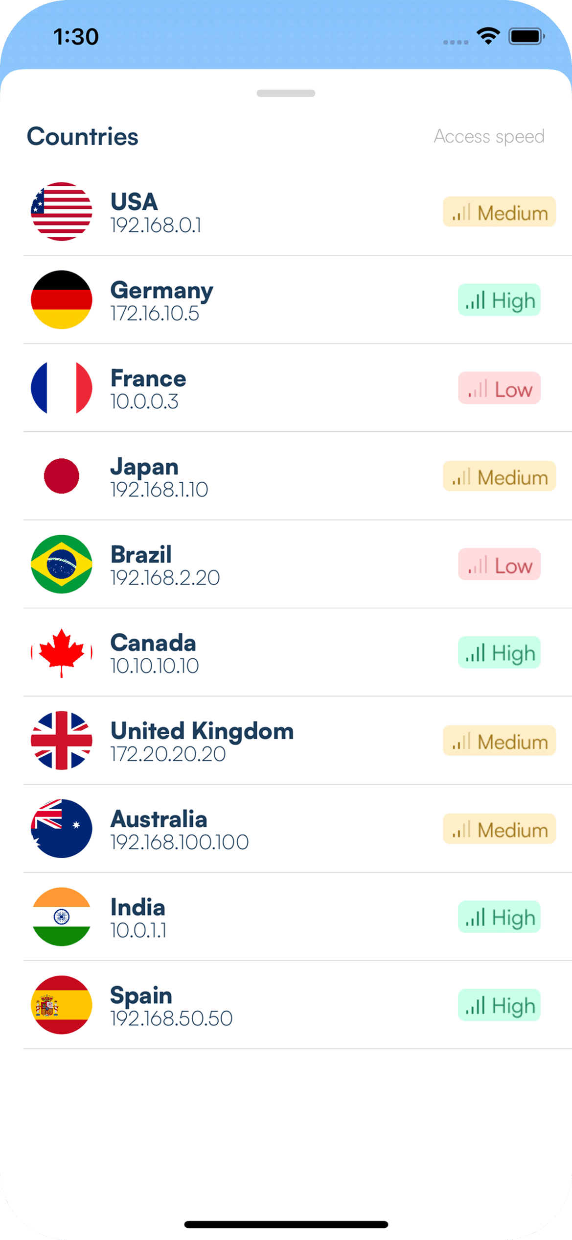 33VPN screenshot 2