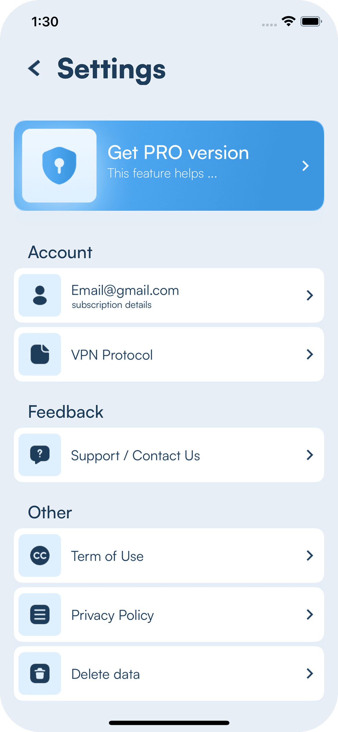 33VPN screenshot 3
