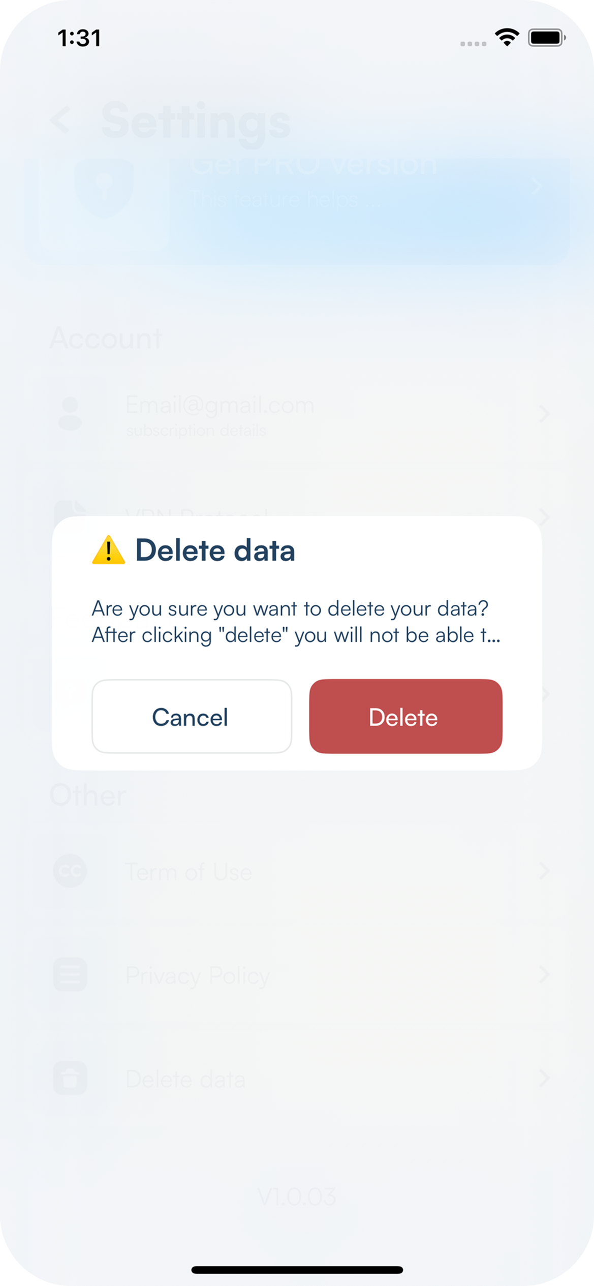 33VPN screenshot 9