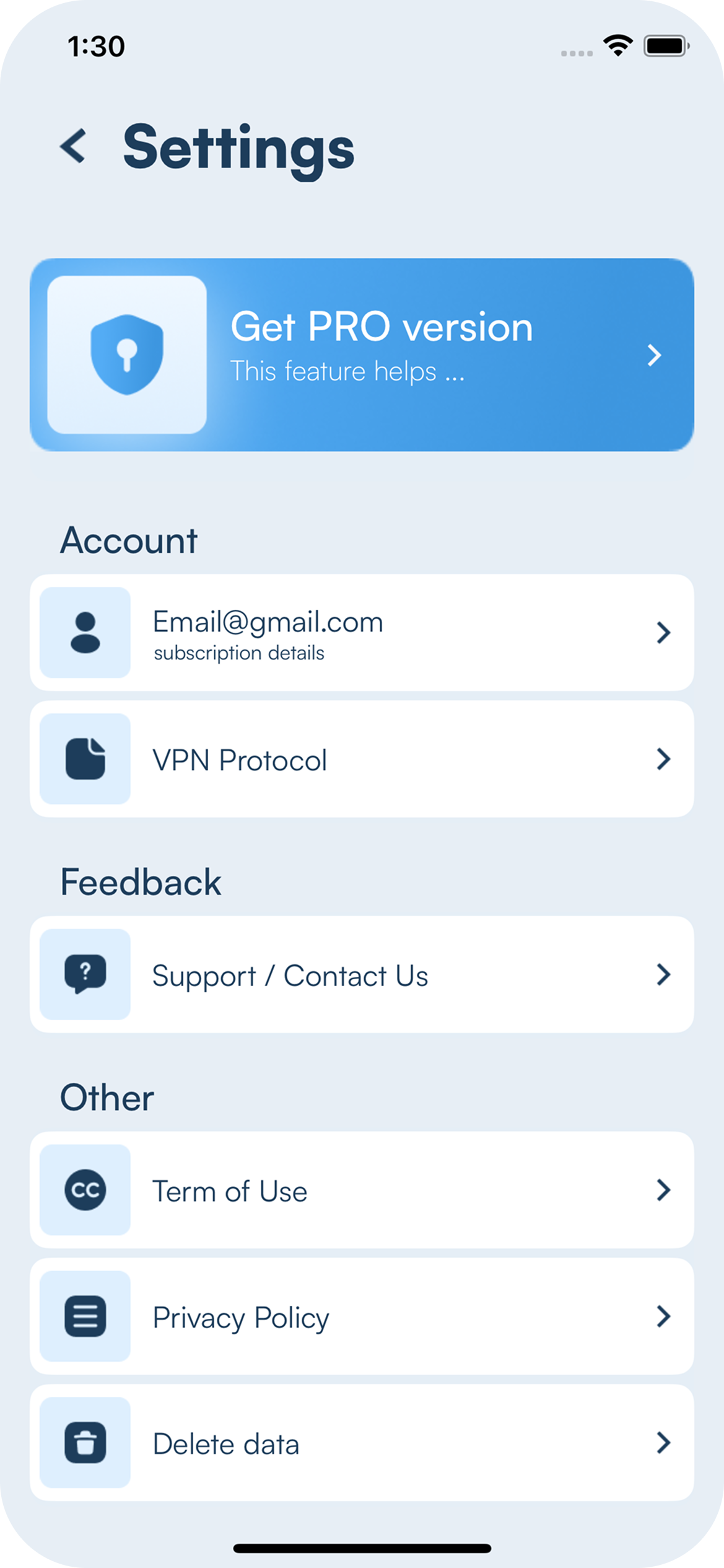 33VPN screenshot 3